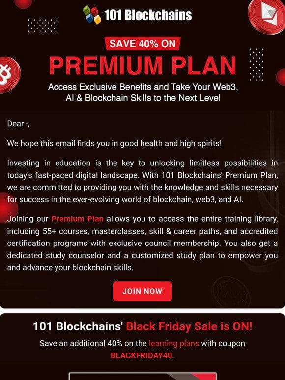 Hurry! Don’t Miss 101 Blockchains’ Biggest Discount to Date ⏳