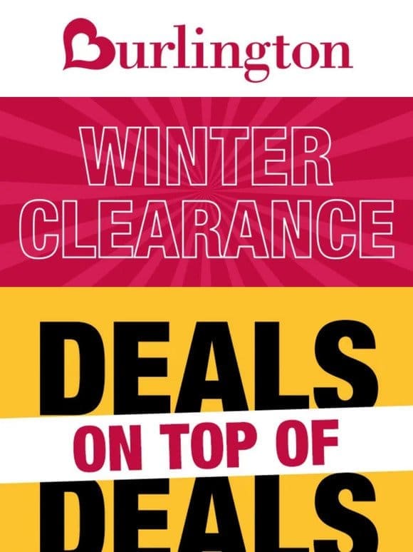 Hurry in to shop WOW clearance deals!