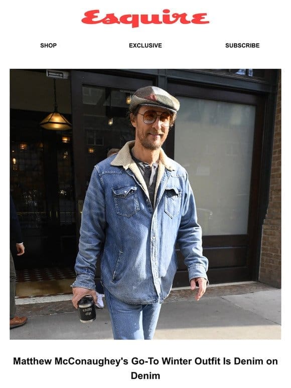 I Need This Matthew McConaughey Outfit
