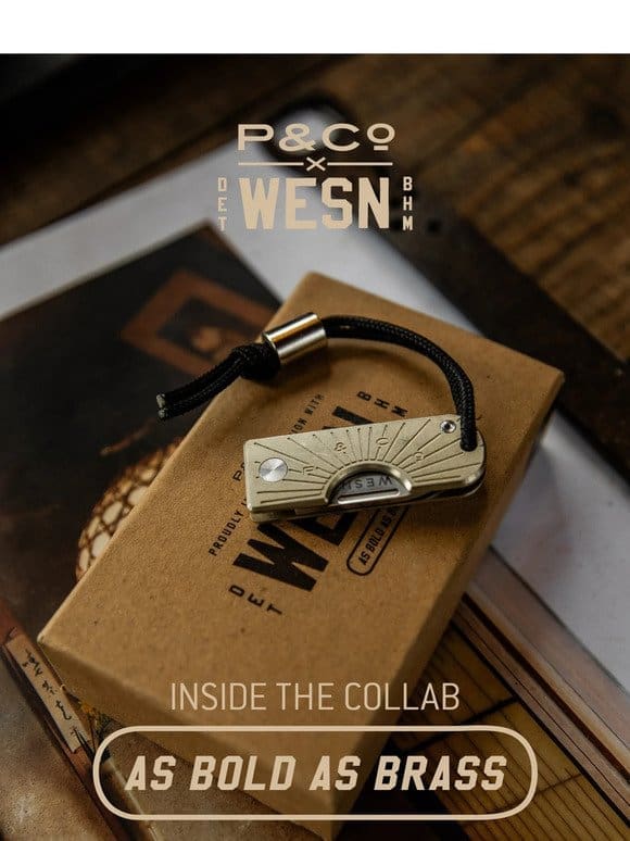 INSIDE THE COLLAB: WESN x P&Co.