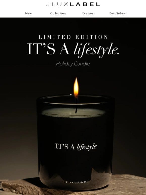 INTRODUCING: It’s A Lifestyle Holiday Candle  ️