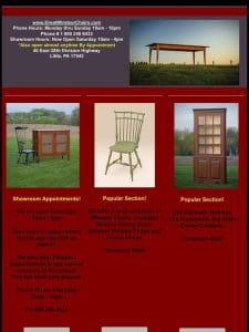 In Inventory & Popular Pieces – Great Windsor Chairs