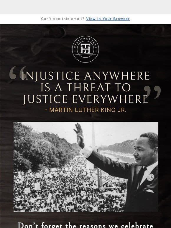 In remembrance of MLK day…