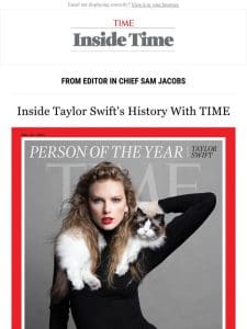 Inside Taylor Swift’s history in TIME