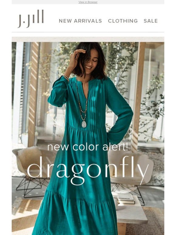 Introducing Dragonfly: our newest bright blue.