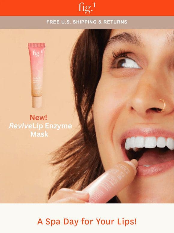 Introducing: New ReviveLip Enzyme Mask!