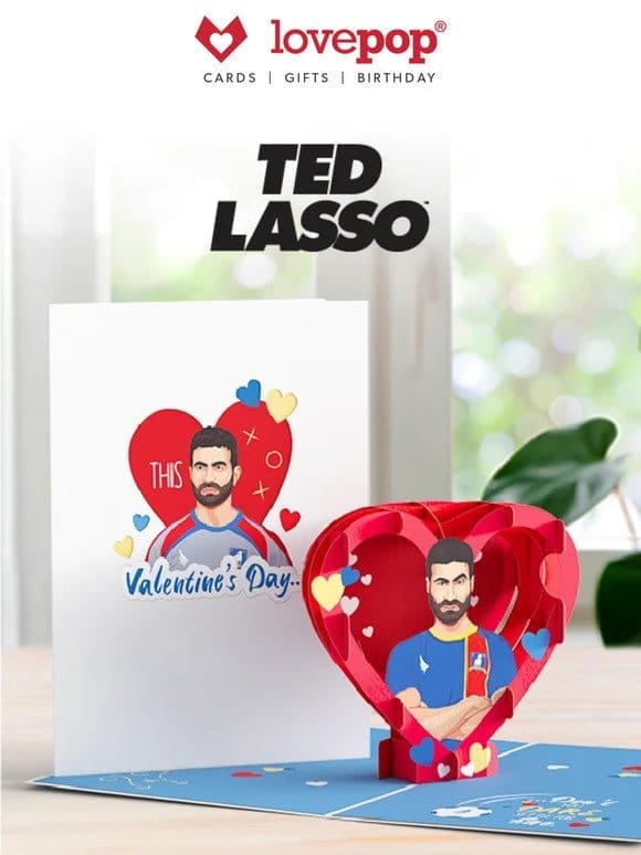 Introducing Ted Lasso Valentine’s Day Cards