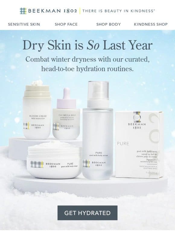 Is Your New Year’s Resolution More Hydrated Skin?