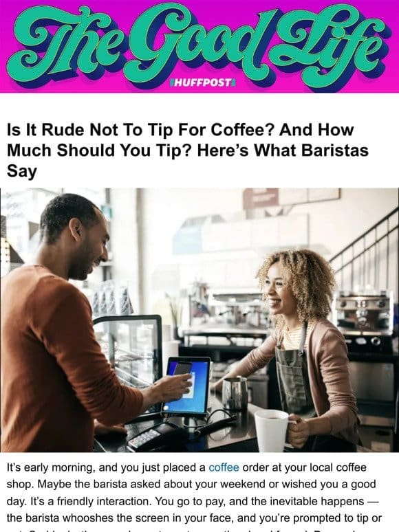 Is it rude not to tip for coffee? Here’s what baristas say.