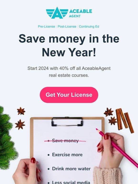Is saving money a New Year’s resolution? We’ve got you covered.