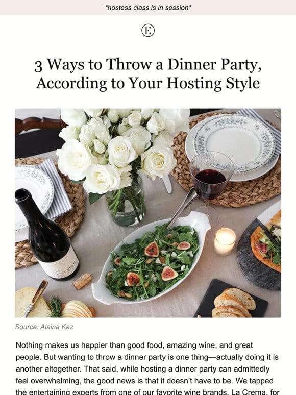 It’s Dinner Party Season—Here’s How To Host One