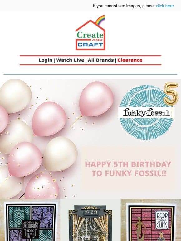 It’s Funky Fossil’s 5th Birthday