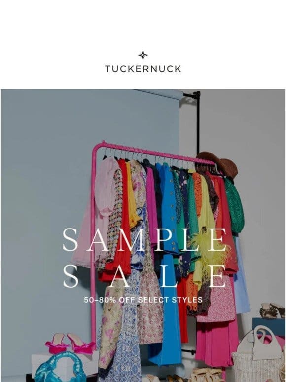It’s HERE! Our Annual Sample Sale!