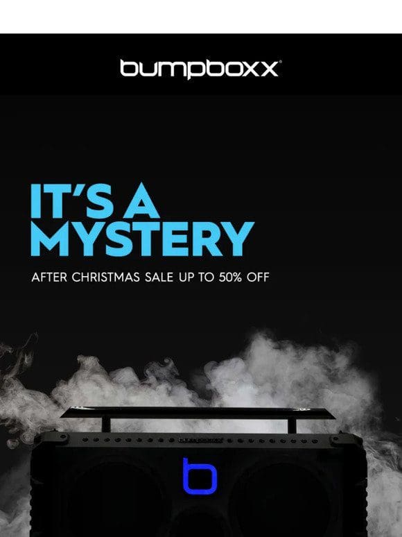 Its a Mystery， Up To 50% Off