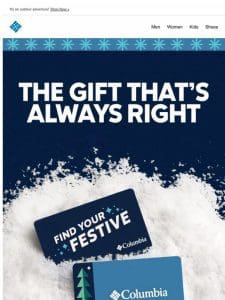 It’s more than a gift card.