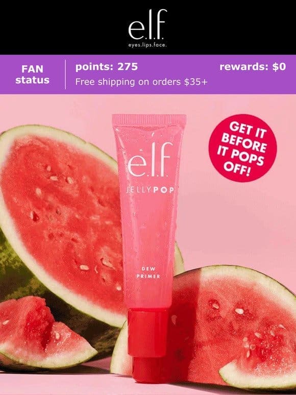 JUST DROPPED   Jelly Pop Dew Primer
