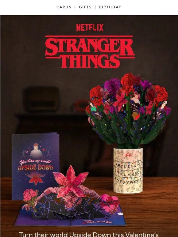 JUST IN: Stranger Things Cards & Gifts