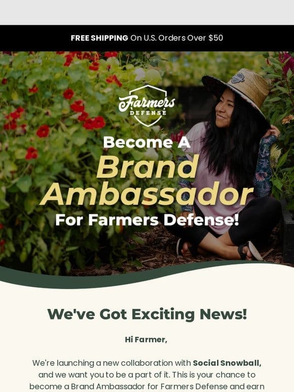 Join Our New Ambassador Program and Earn Commissions!