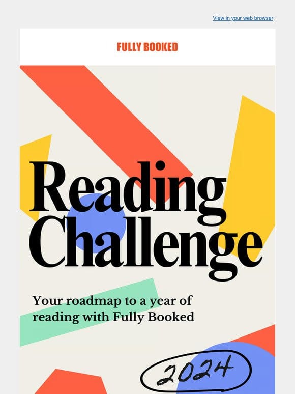 Join our 2024 Reading Challenge