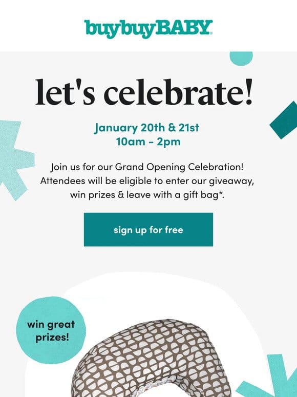 Join us for our Grand Opening Celebration!   ​