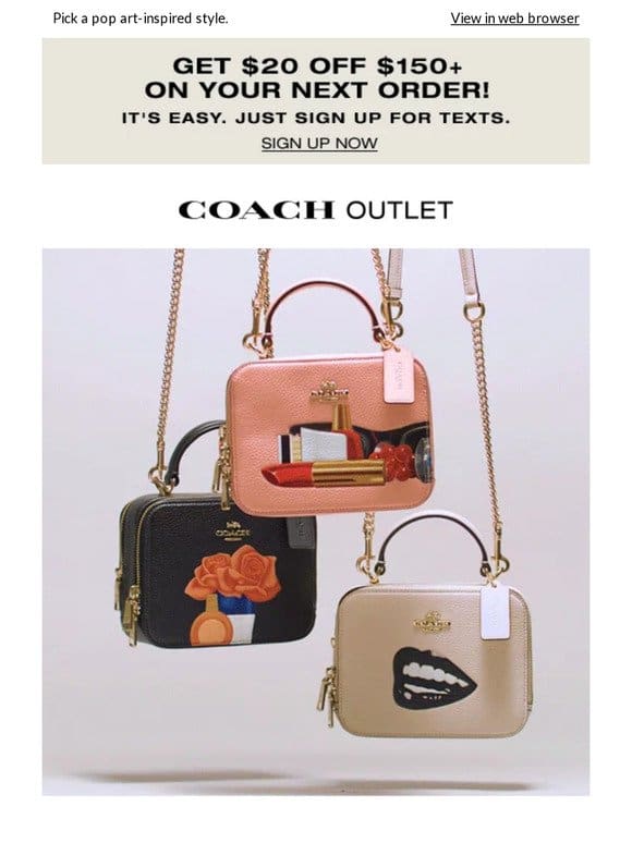 Just Dropped: Coach x Tom Wesselmann Is Here