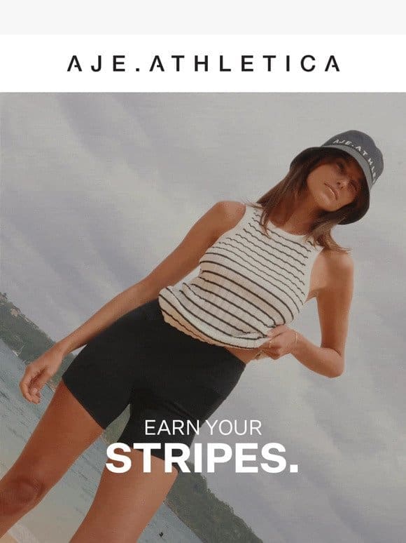 Just Dropped | Earn Your Stripes