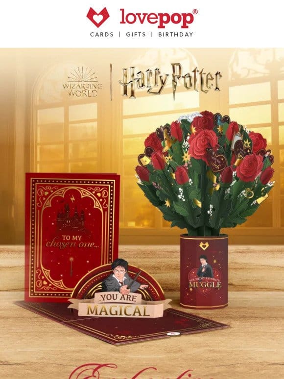 Just In: Harry Potter™ Valentine’s Day Cards
