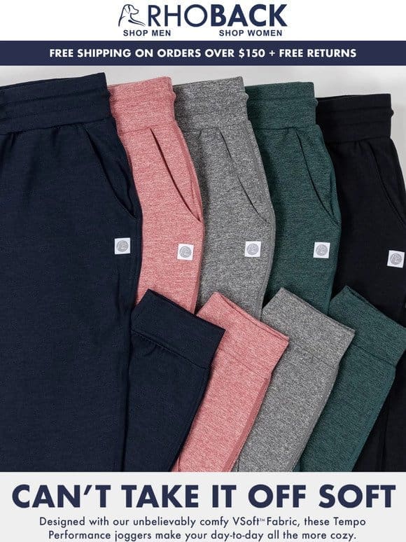 Just In: Women’s Tempo Joggers