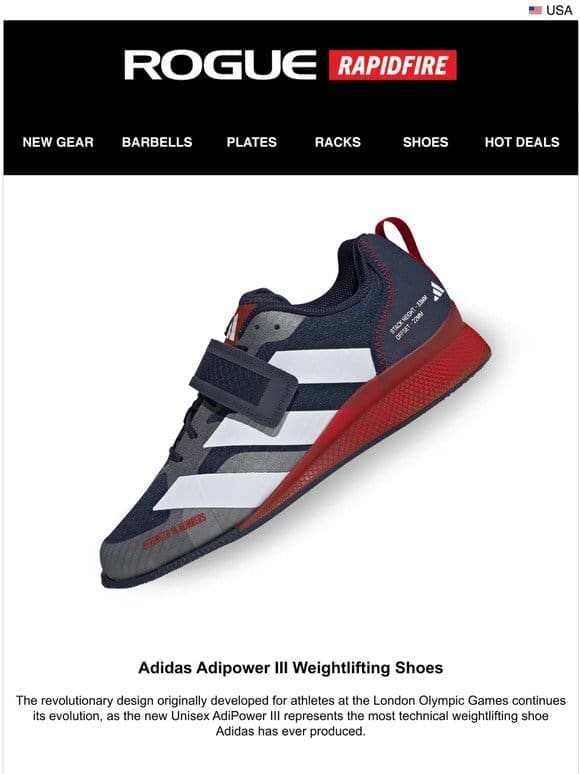 Just Launched: Adidas Adipower III Weightlifting Shoes
