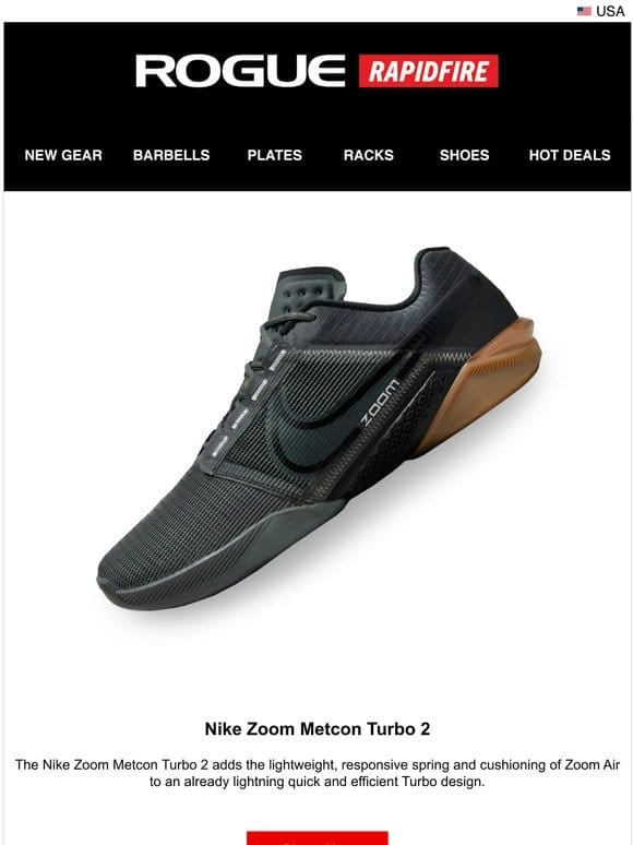 Just Launched: Nike Zoom Metcon Turbo 2
