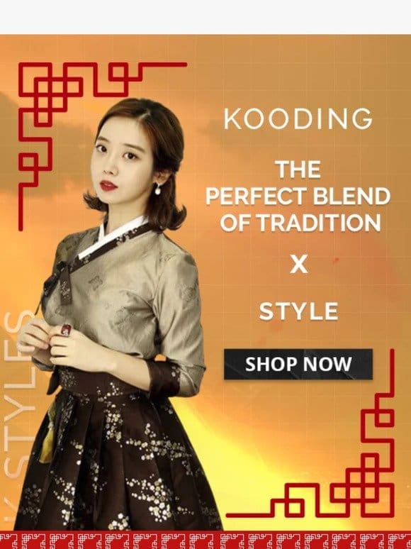 KOODING x Modern Hanbok Style