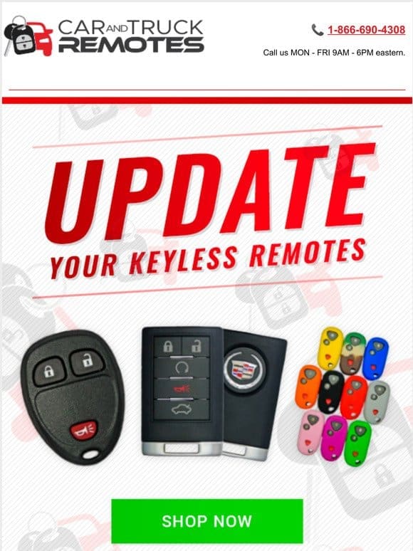 Keyless Remotes – Find Yours