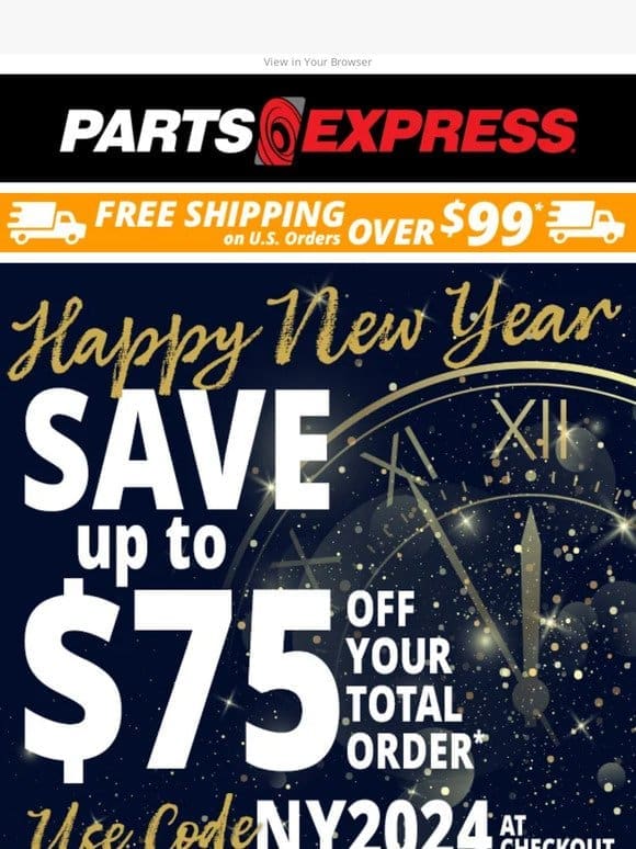 Kick off the New Year with a GREAT DEAL