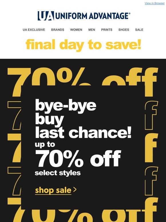 Kiss these buys bye-bye!   LAST DAY!