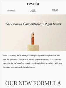 LAB UPDATE: Check out the NEW Growth Concentrate!