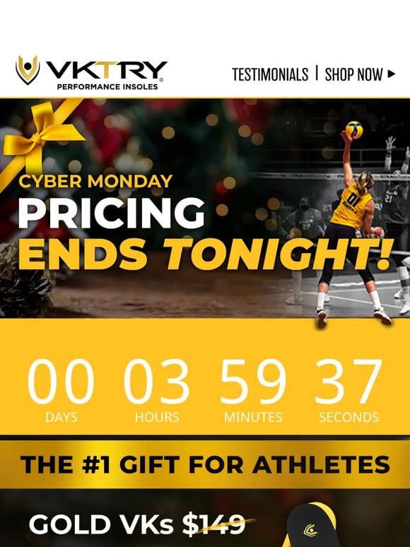 LAST CALL: Cyber Monday Prices End TONIGHT!