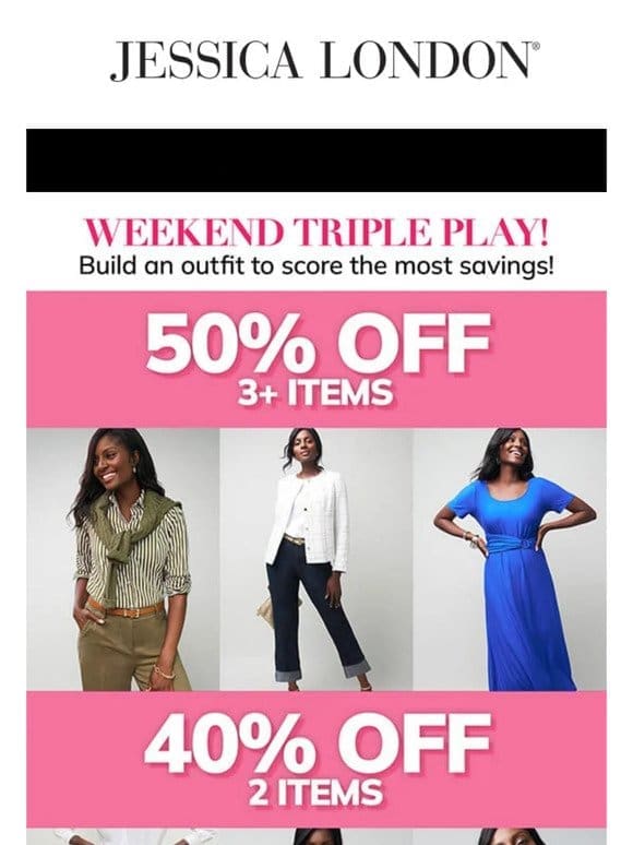 LAST CALL FOR 50% OFF!