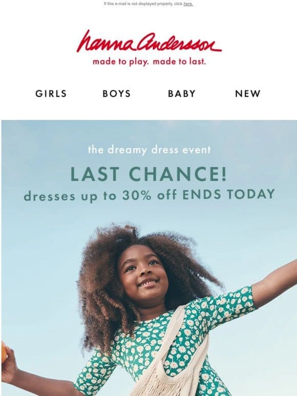 LAST CHANCE   Up To 30% Off Dresses