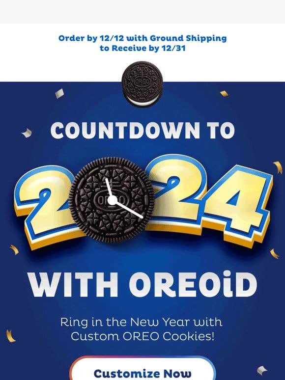 LAST Chance   New Year’s OREOiD Cookies!