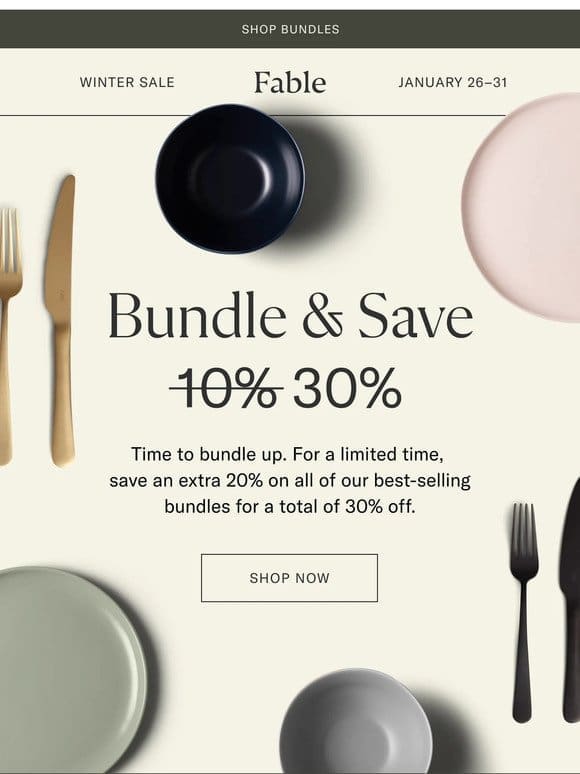 LIMITED TIME: Bundle & Save 30%