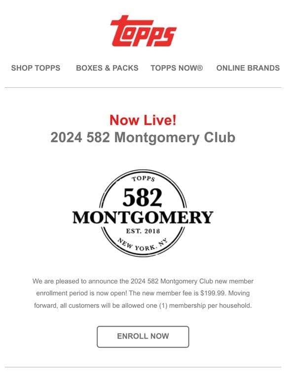 LIVE: 2024 582 Montgomery Club New Member Enrollment!