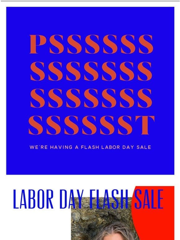 Labor Day Flash SALE