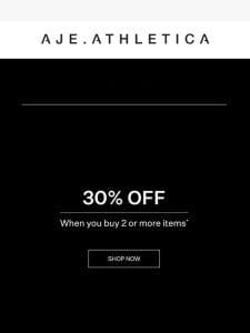 Last Chance For 30% Off