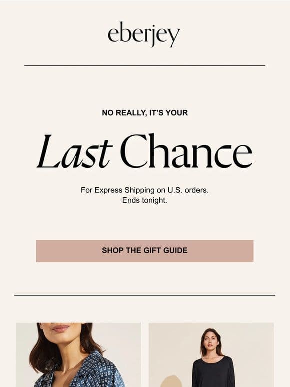 Last Chance For Express Shipping