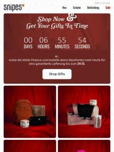 Last Chance ⌛ Get your gifts in time!