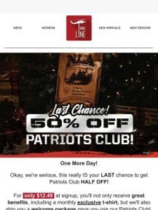 Last Day For %0% Off!