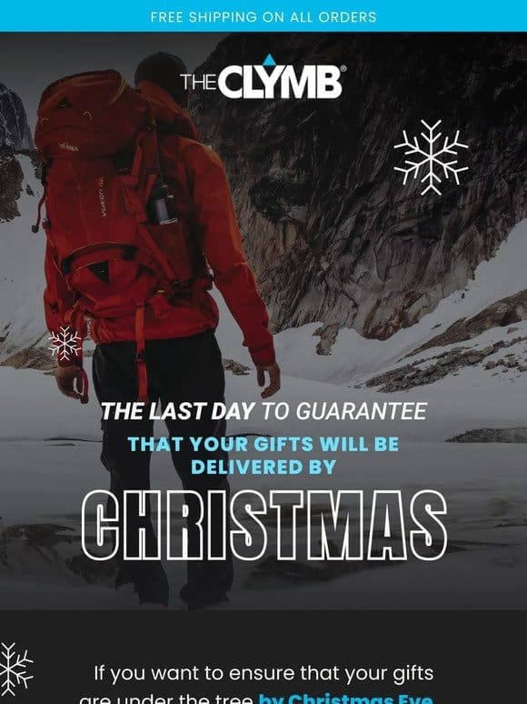 Last Day For On-Time Christmas Gifts!