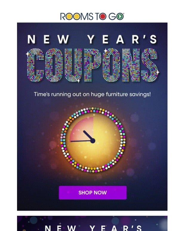 Last call for New Year’s Coupons savings!