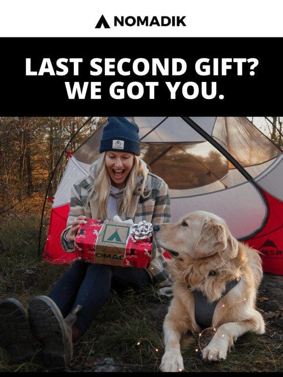 Last second gift? Printable Gift Announcement Inside