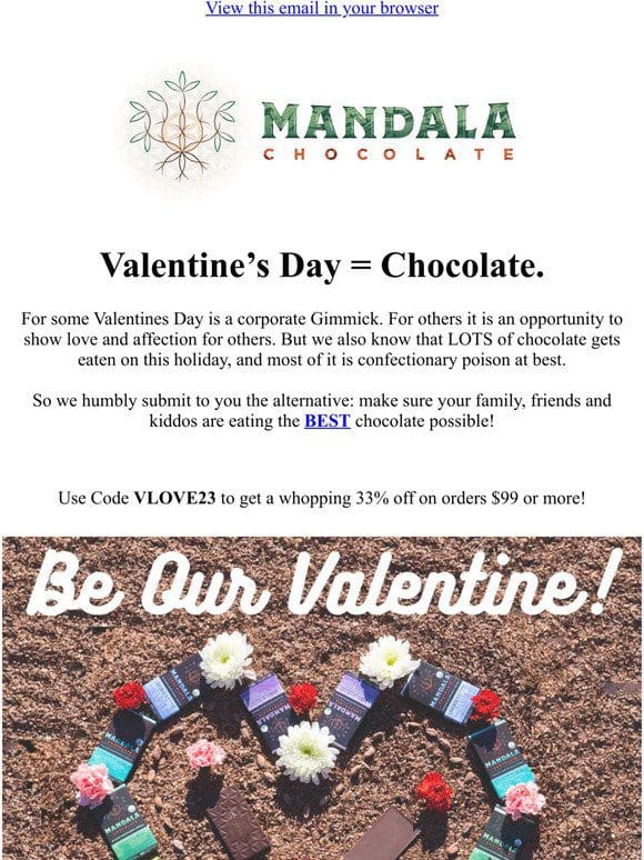 Legendary Valentines Sale (33% off!) + How to Make Your Own Superfood Chocolate!